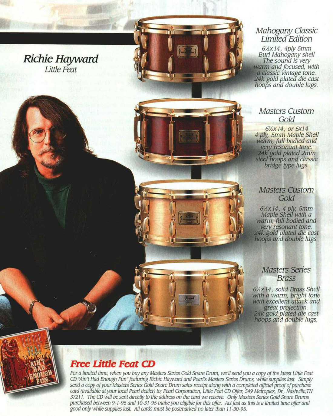 Richie Hayward Drummerworld