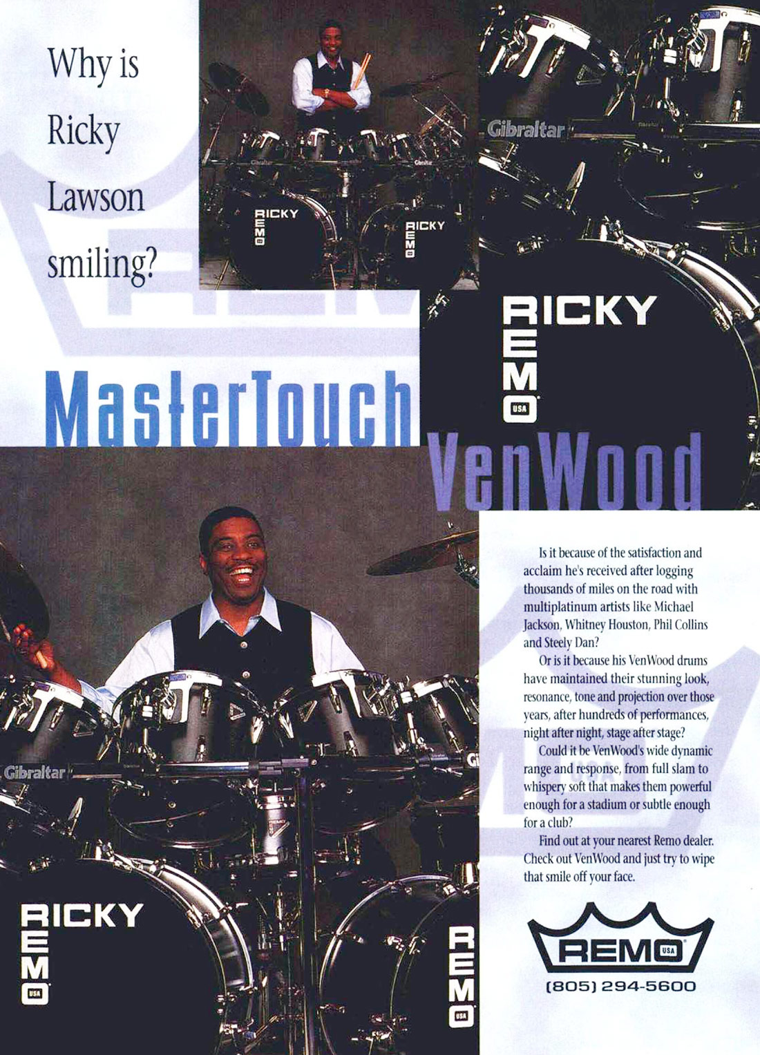 Ricky Lawson - Drummerworld