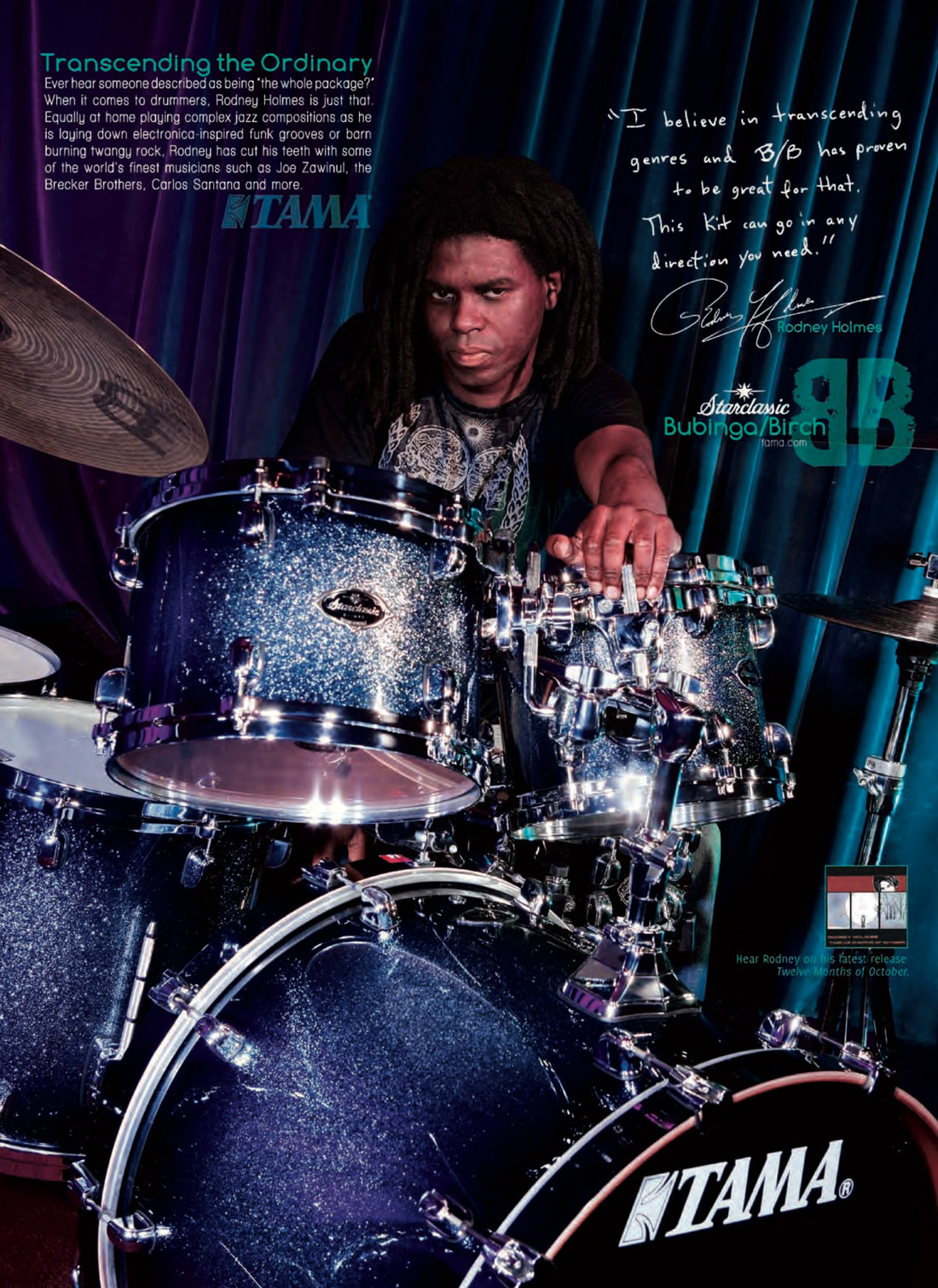 Rodney Holmes Drummerworld