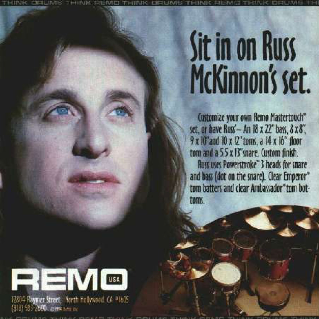 Russ McKinnon Drummerworld