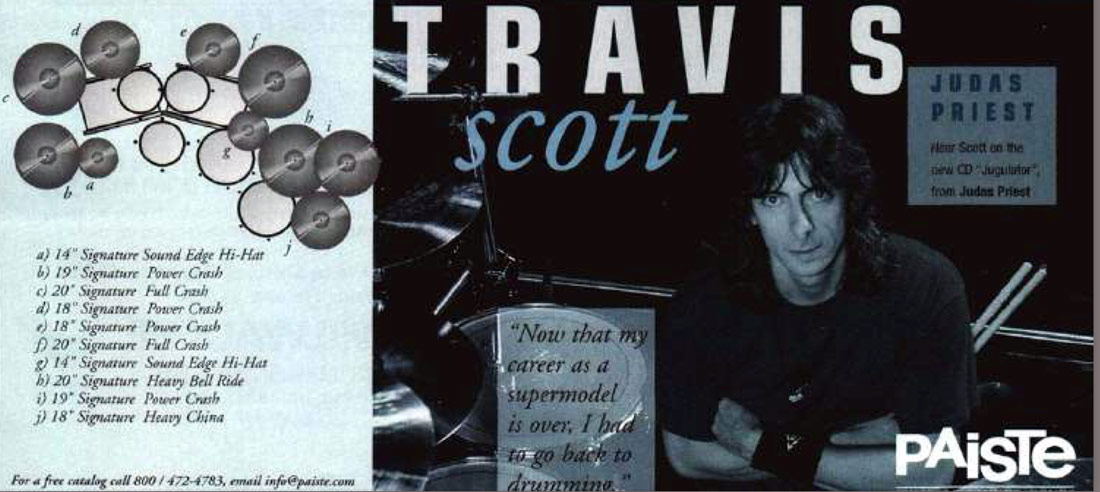 Scott Travis - Drummerworld