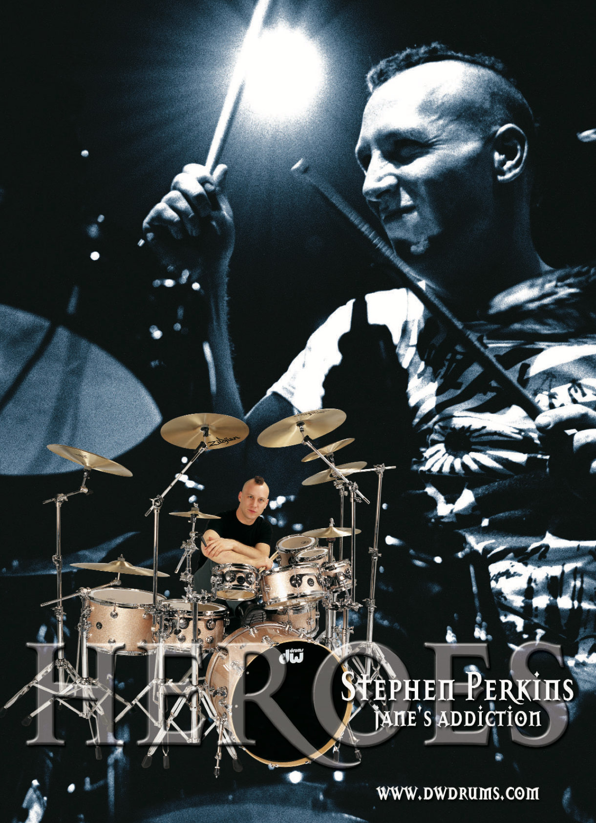 Stephen Perkins Drummerworld