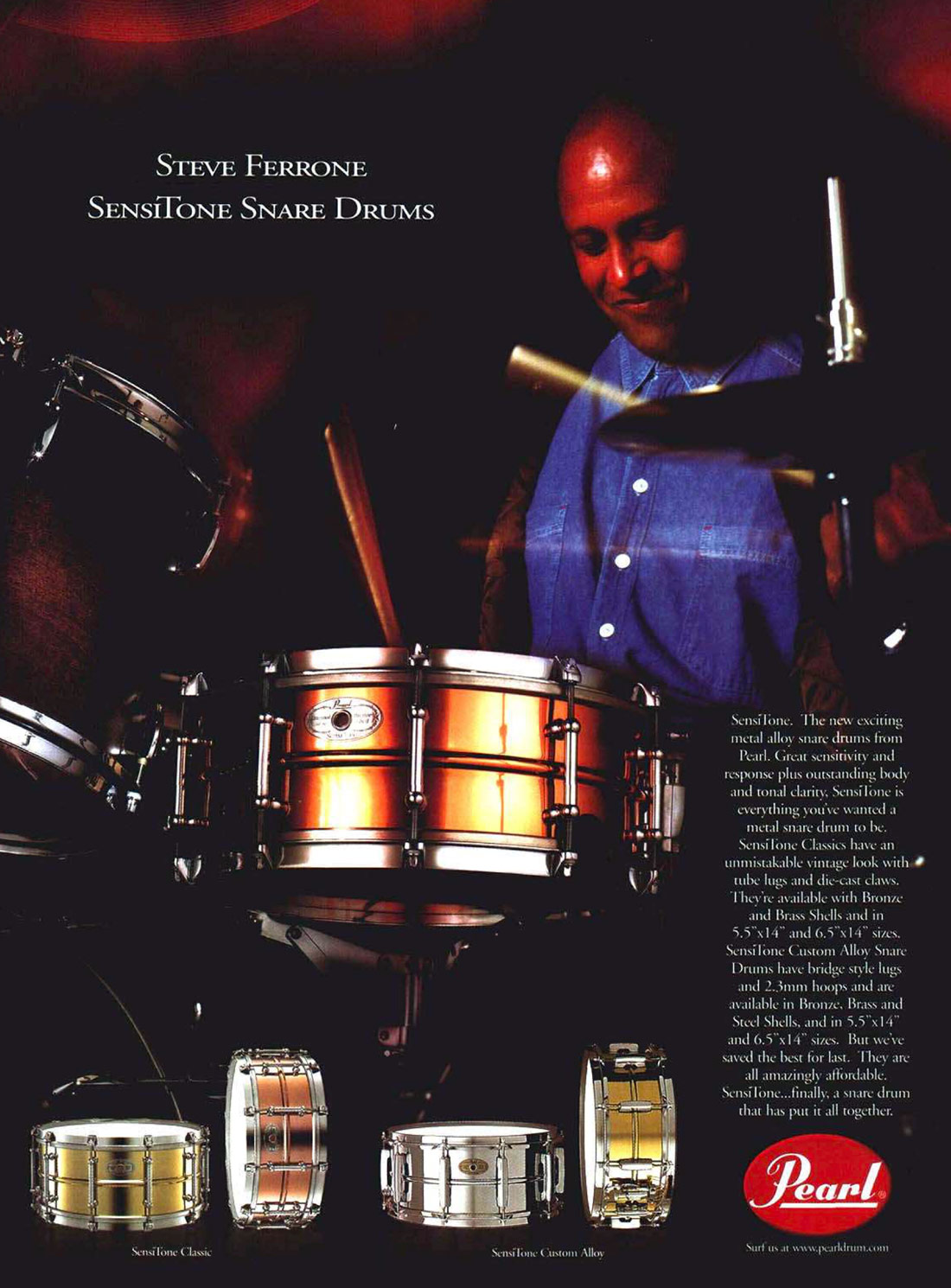 Steve Ferrone Drummerworld