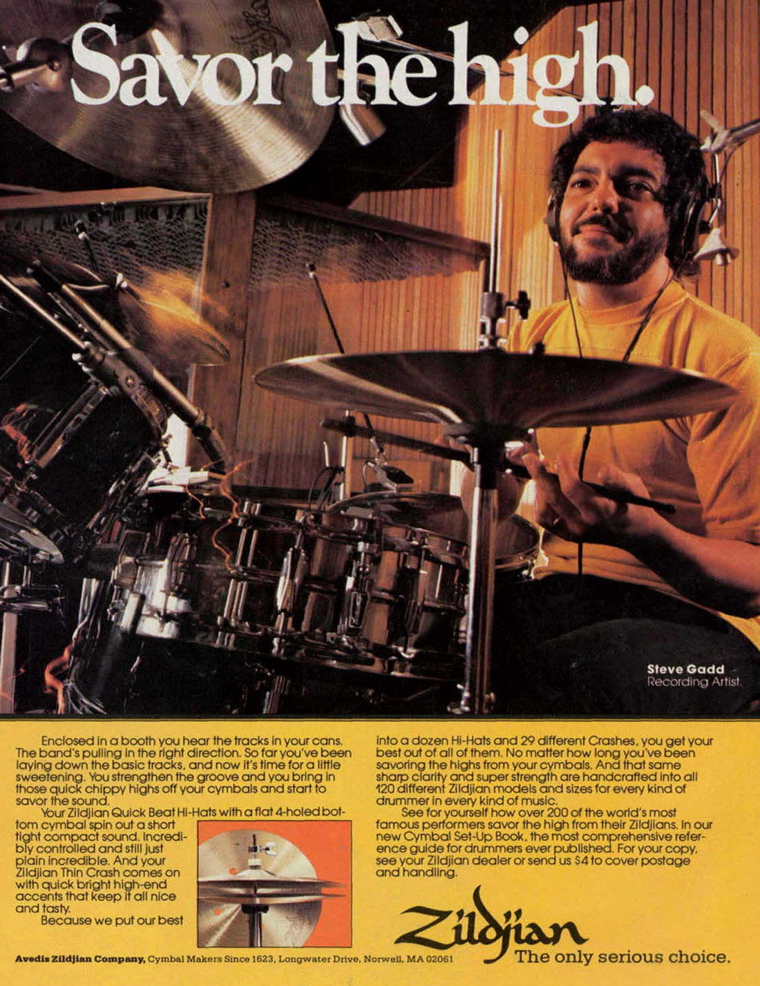 Steve Gadd Drummerworld