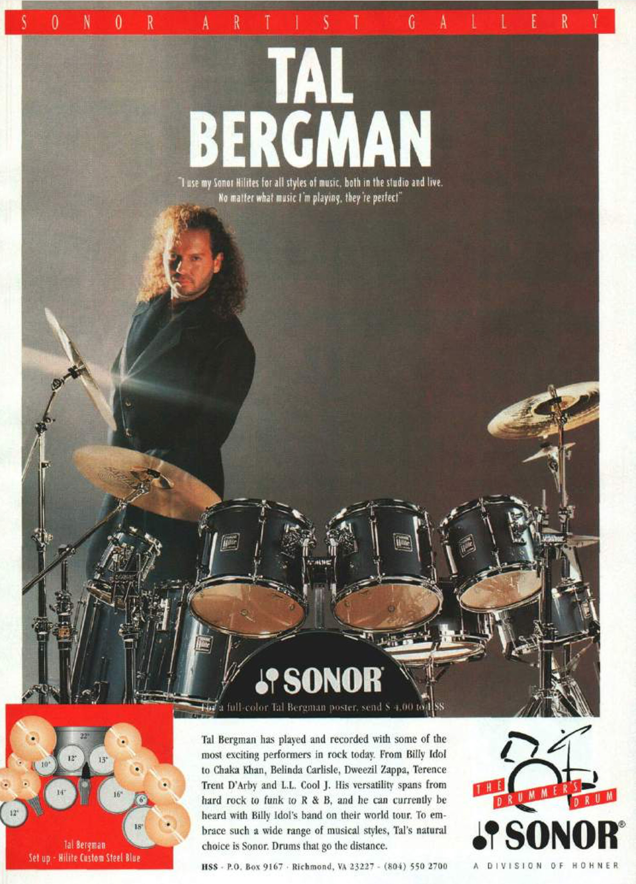 Tal Bergman Drummerworld