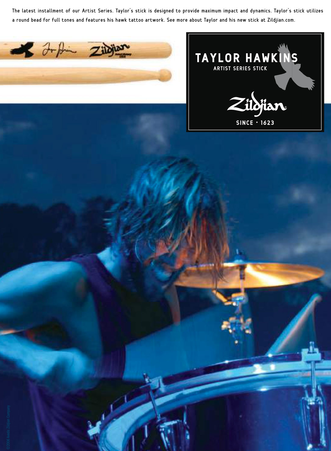 Taylor Hawkins Drummerworld