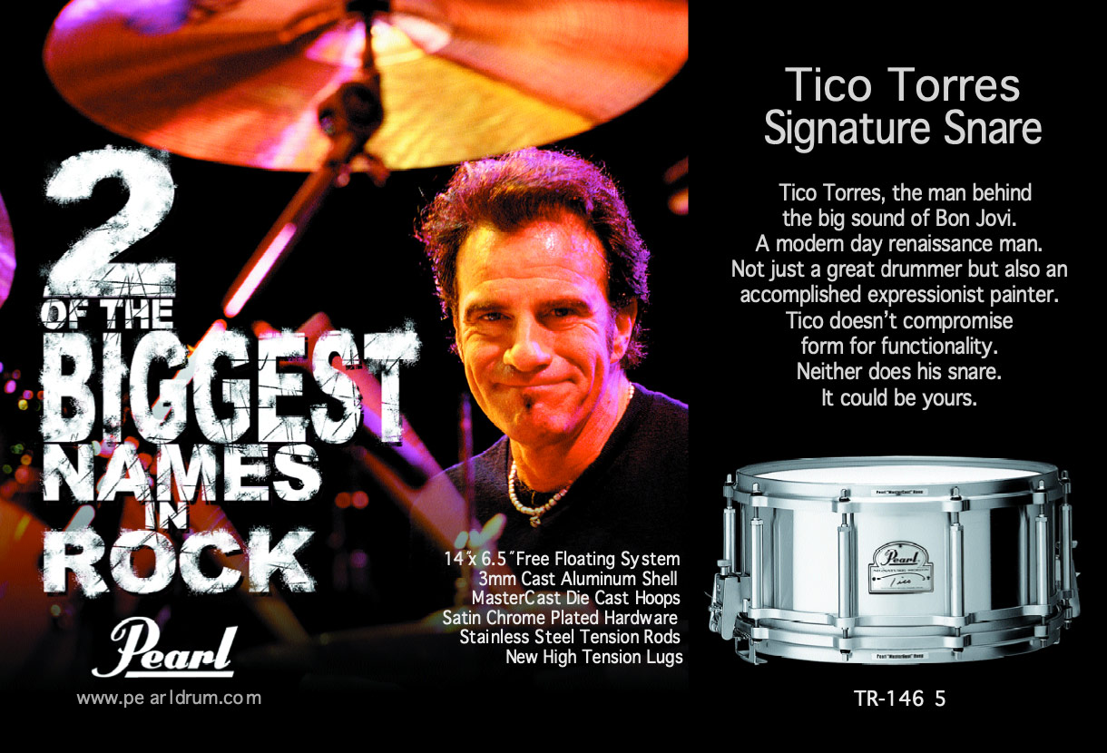 Tico Torres Drummerworld Bon Jovi