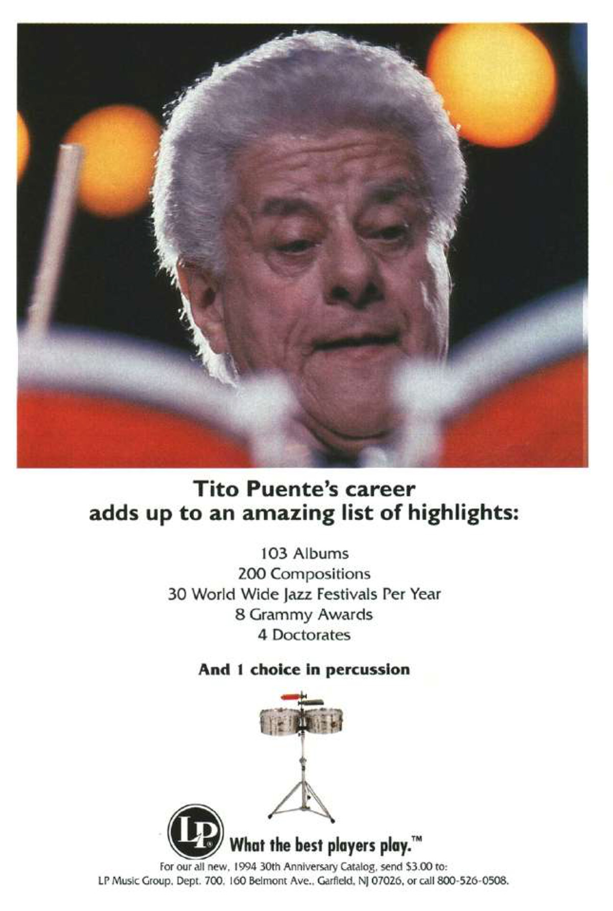 Tito Puente Drummerworld