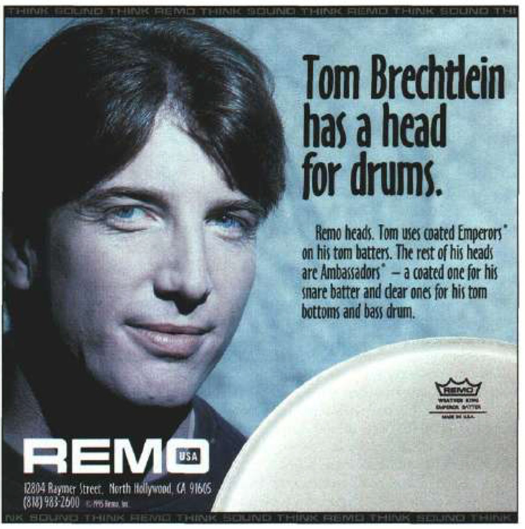 Tom Brechtlein Drummerworld