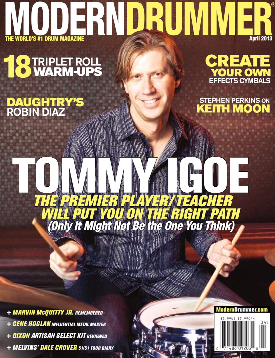 Tommy Igoe - Drummerworld