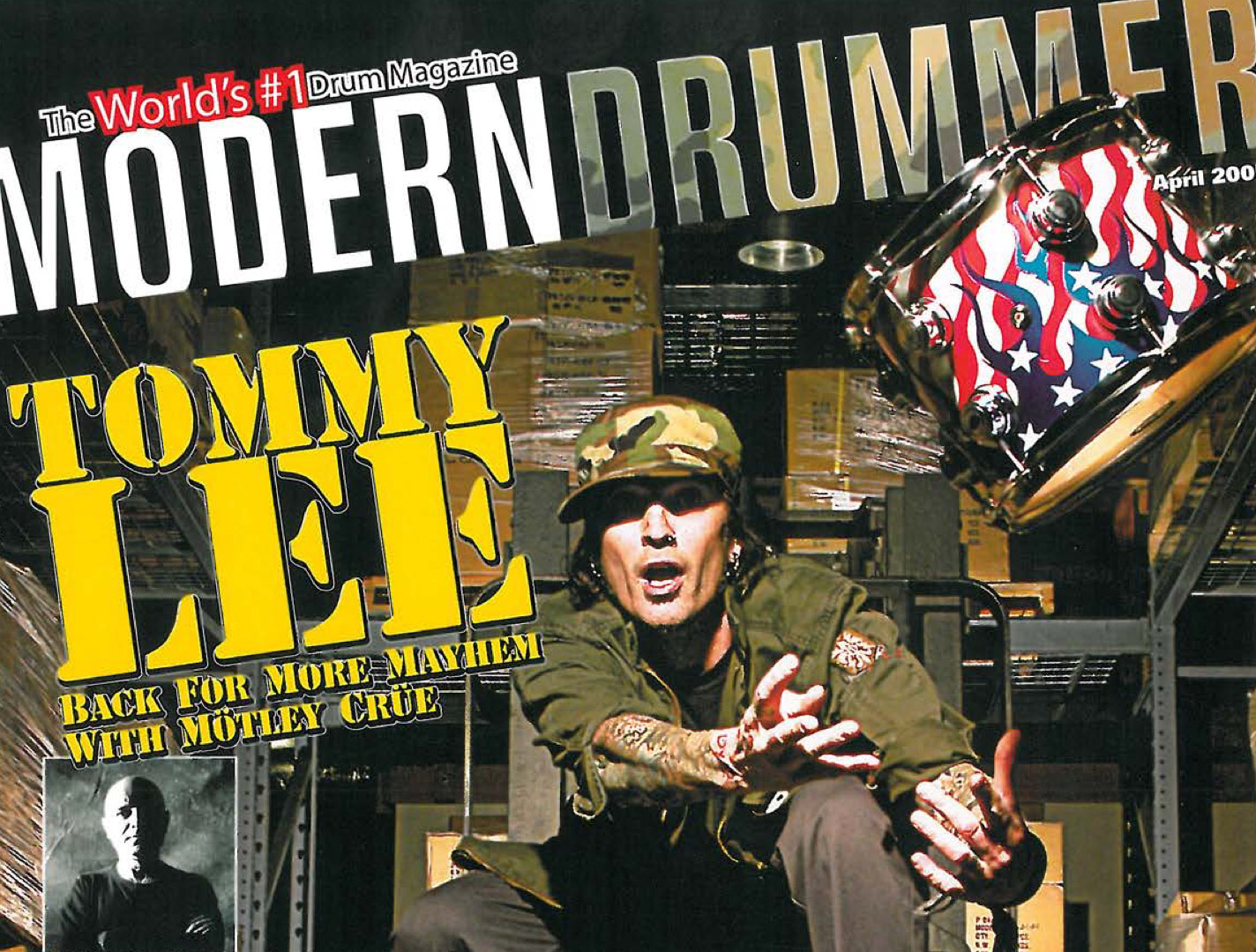 Tommy Lee Drummerworld