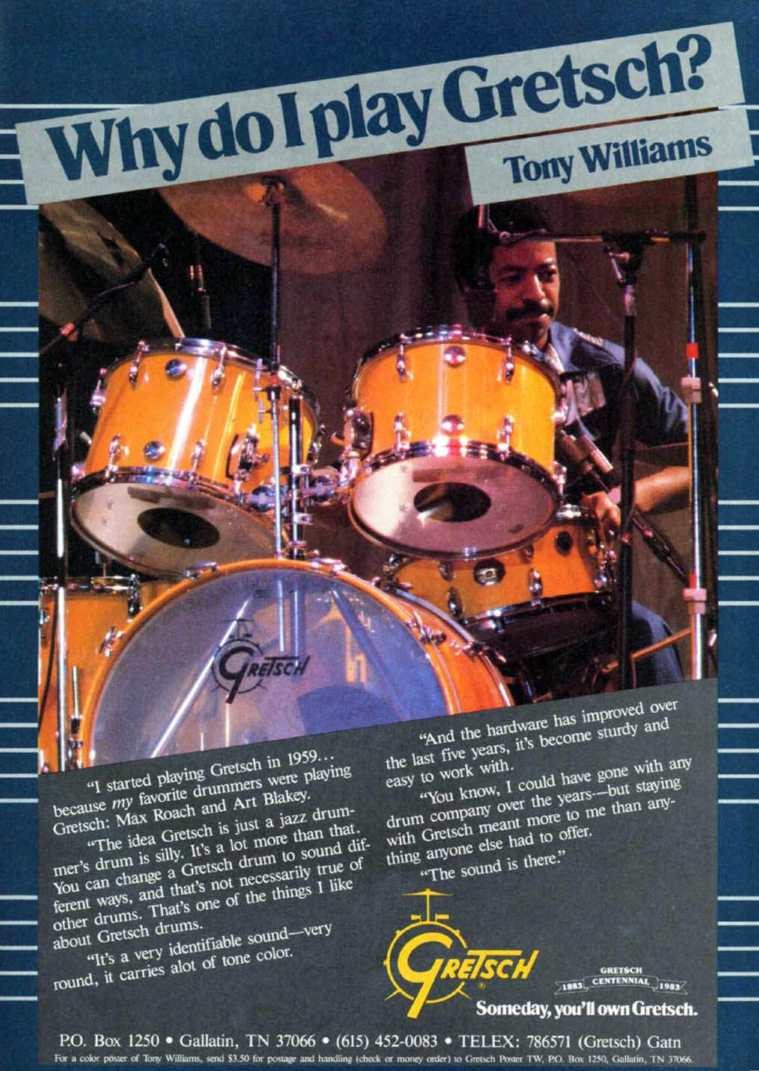 Tony Williams Drummerworld