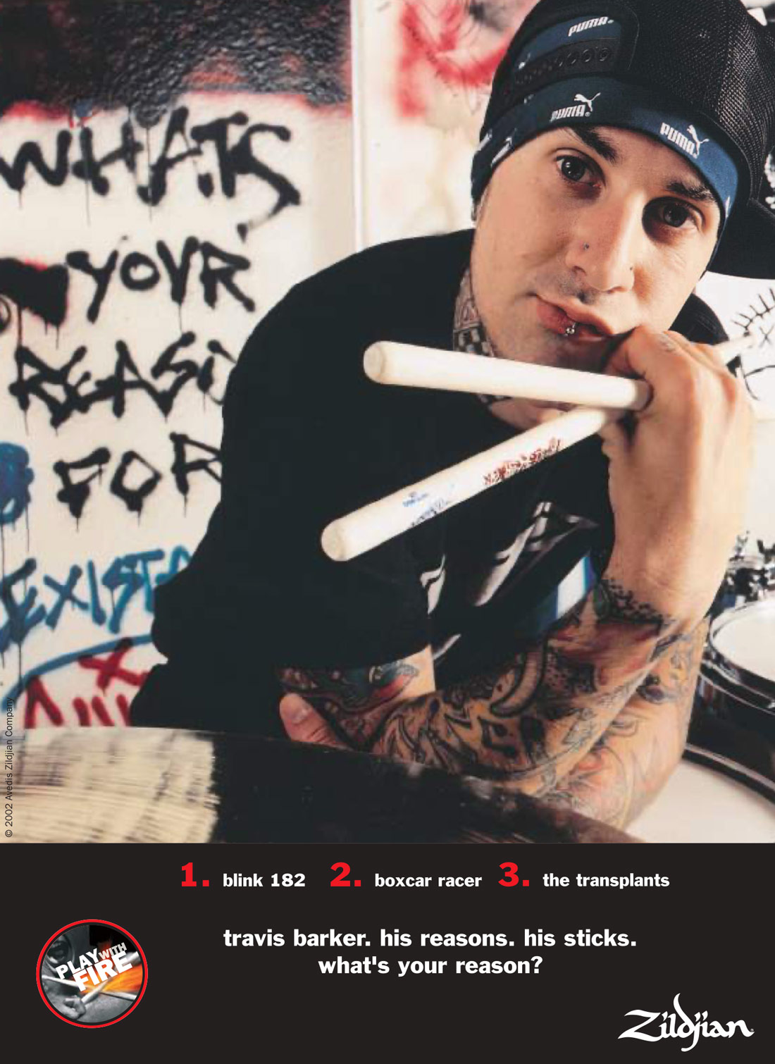 Travis Barker Drummerworld