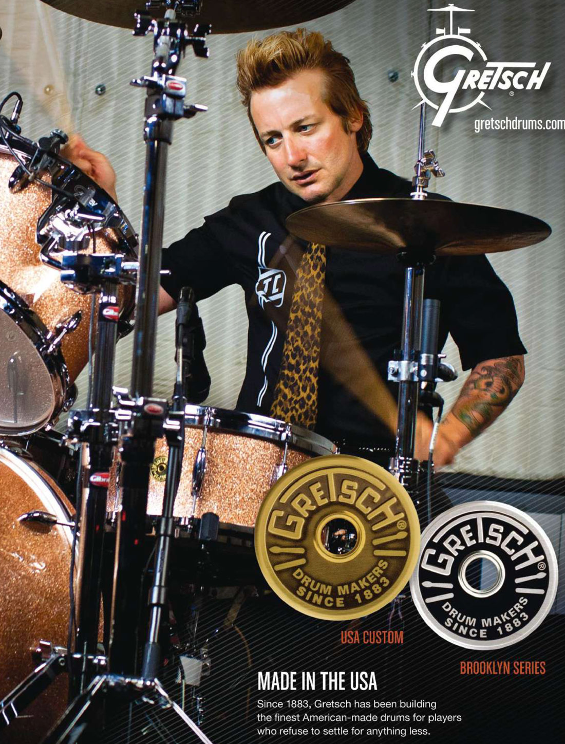 Tré Cool - Drummerworld