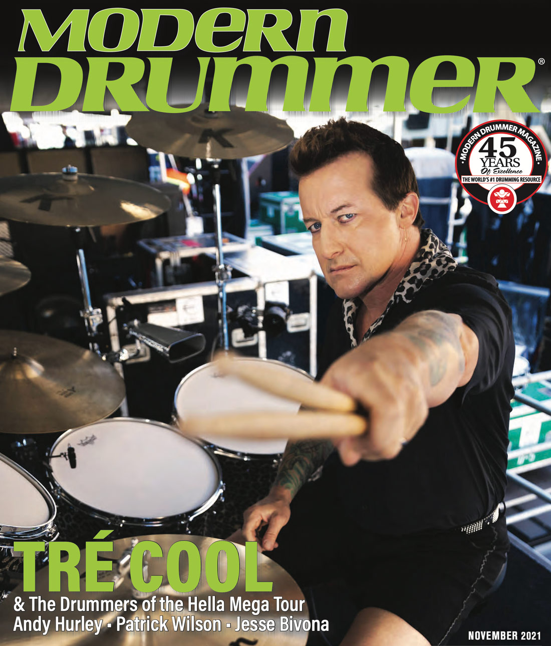 Tré Cool - Drummerworld