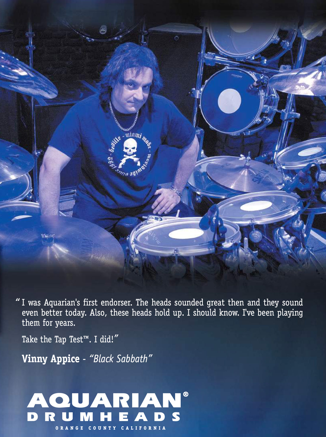 Vinny Appice - Drummerworld