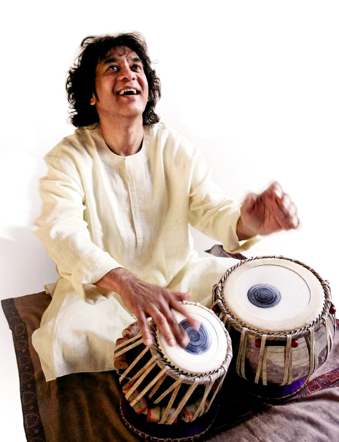 Zakir Hussain Hussein Drummerworld