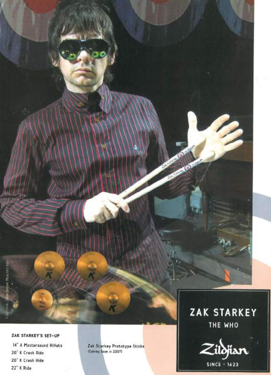 Zak Starkey - Drummerworld