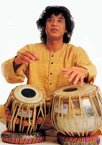 Zakir Hussain Hussein Drummerworld