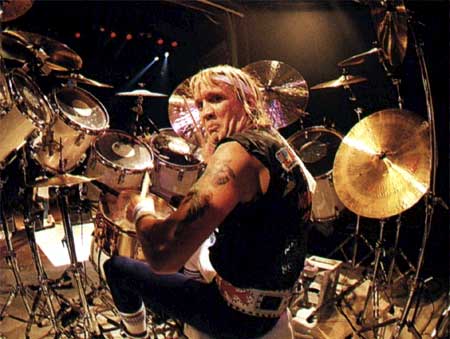 Nicko McBrain Drummerworld