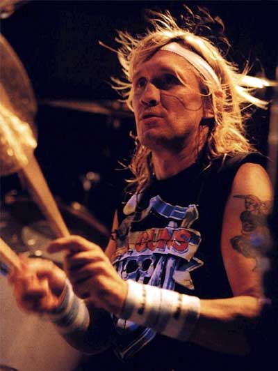 Nicko McBrain Drummerworld