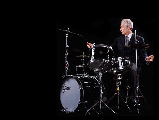 Charlie Watts Drummerworld The Rolling Stones