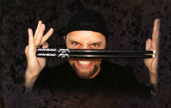 Lars Ulrich - Metallica - Drummerworld