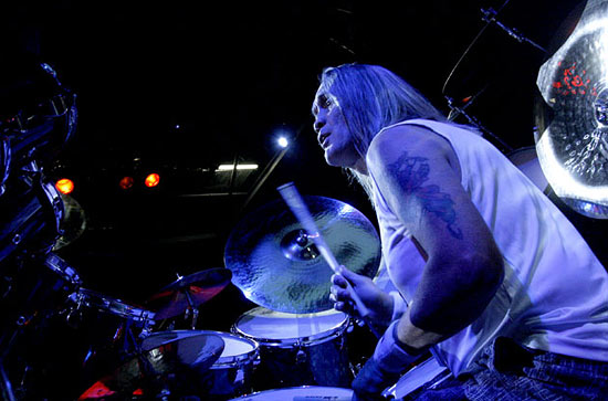 Nicko McBrain Drummerworld