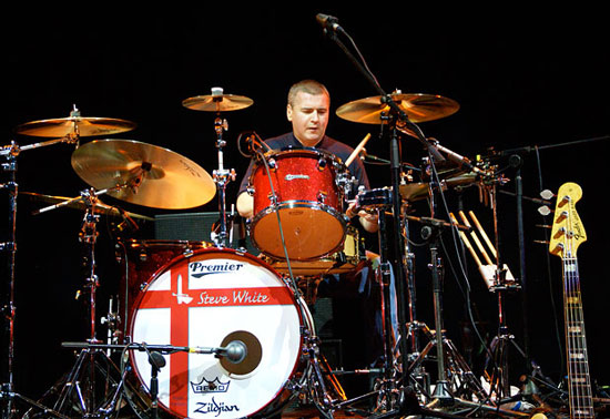 steve White Drummerworld