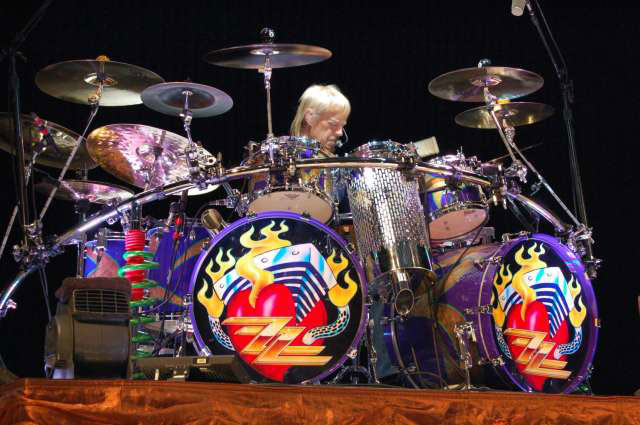 Frank Beard ZZTop Drummerworld