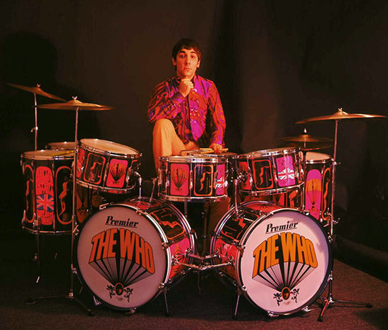 Keith Moon The Who Drummerworld