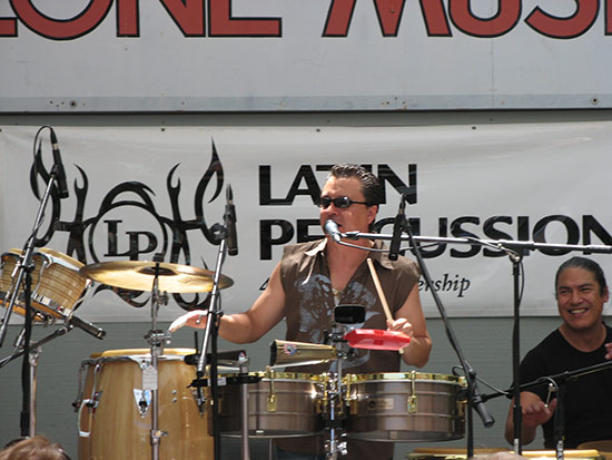 Karl Perazzo Drummerworld