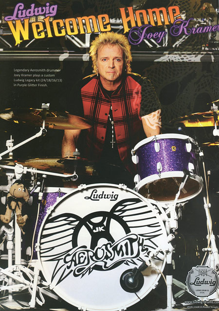 Joey Kramer Drummerworld