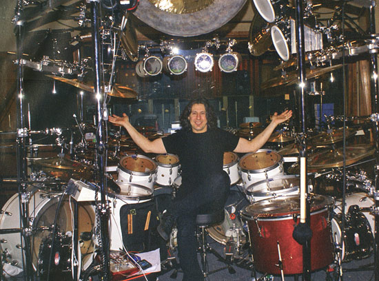 Mike Mangini Dream Theater Drummerworld