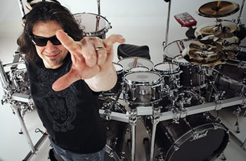 Mike Mangini Dream Theater Drummerworld