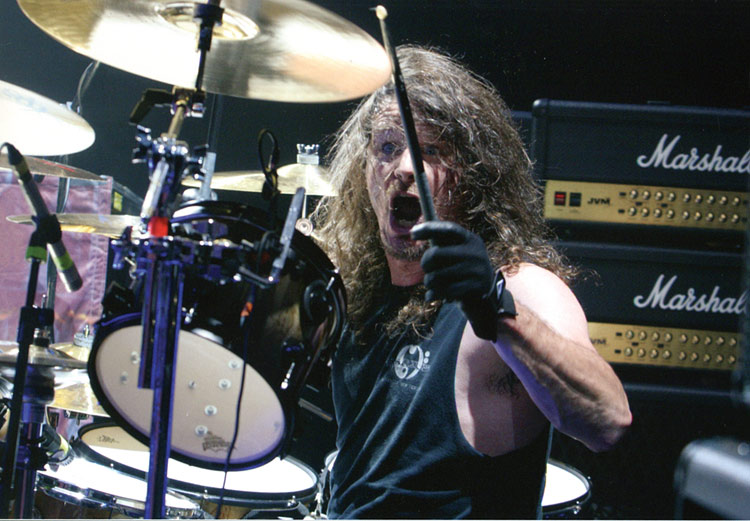 Paul Bostaph Slayer Drummerworld