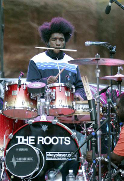 Questlove Ahmir Thompson Drummerworld