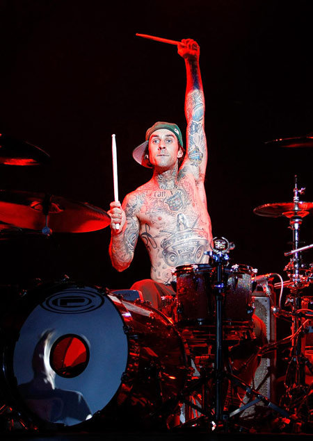 Travis Barker Drummerworld