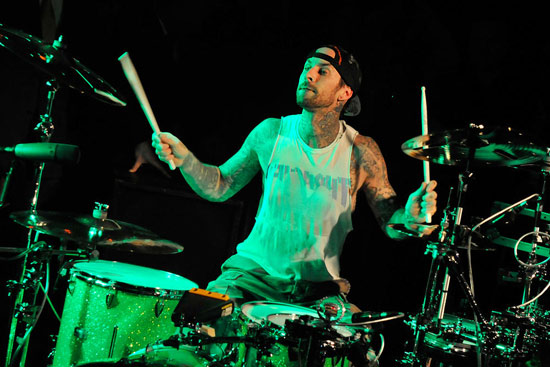 Travis Barker Drummerworld