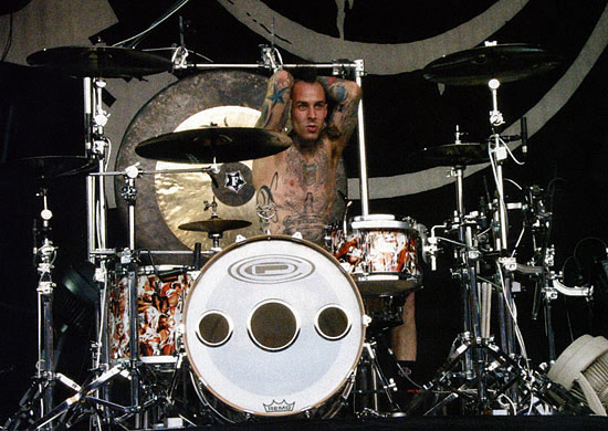 Travis Barker Drummerworld