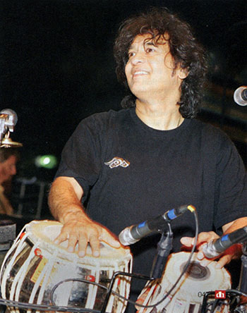 Zakir Hussain Hussein Drummerworld