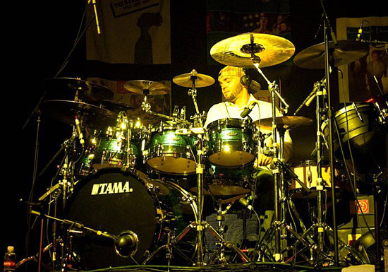 Pete Ray Biggin Drummerworld